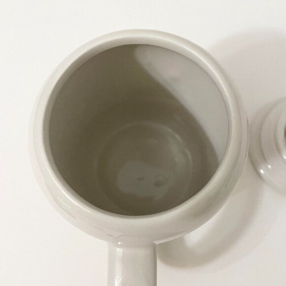 Sunday Morning Ceramics Happy Face Mug Pop Can Style Lid - Picture 9 of 16